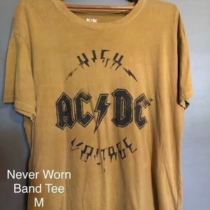 american eagle AC/DC band tee